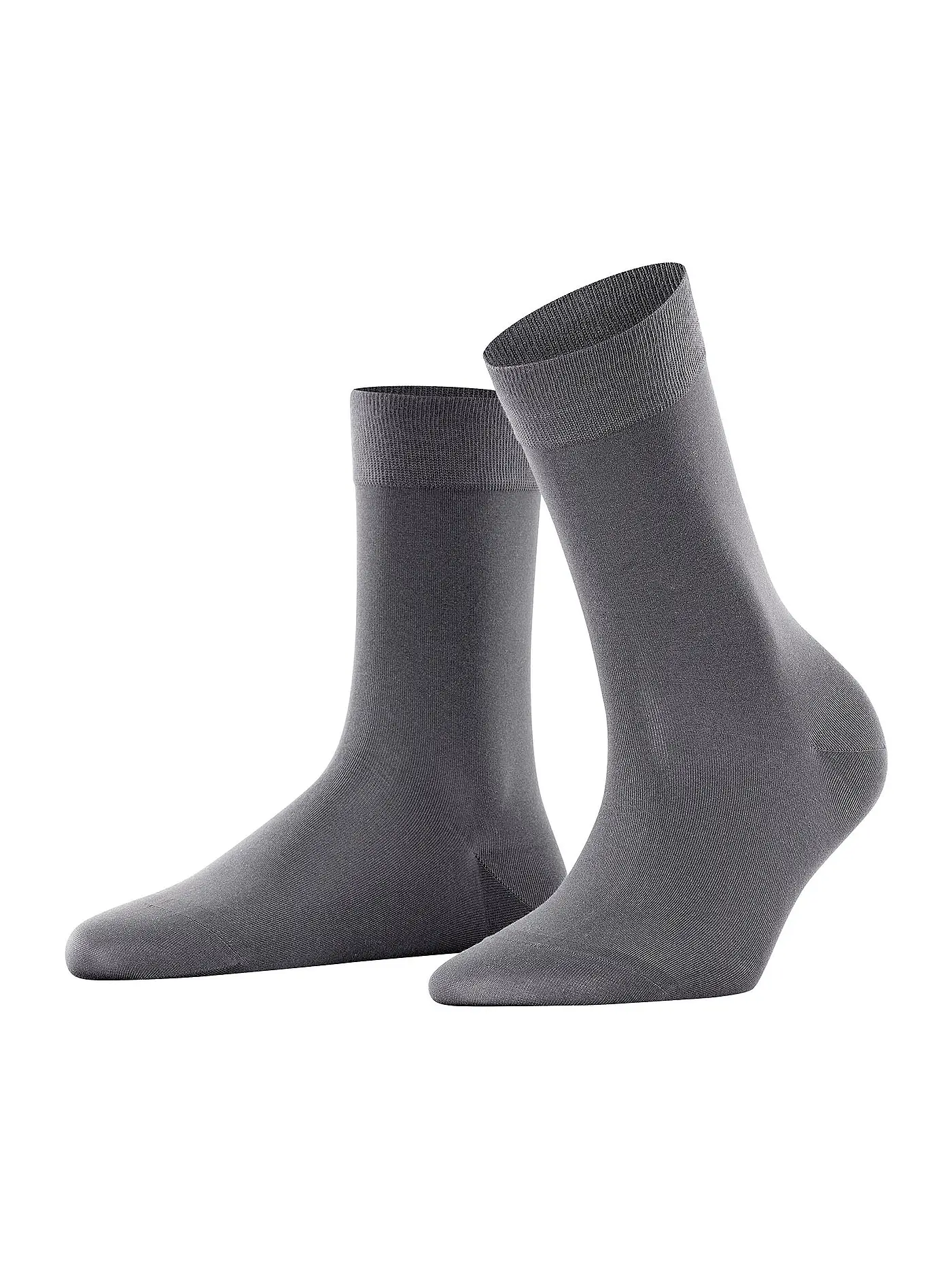 FALKE | Socken COTTON TOUCH black | grau
